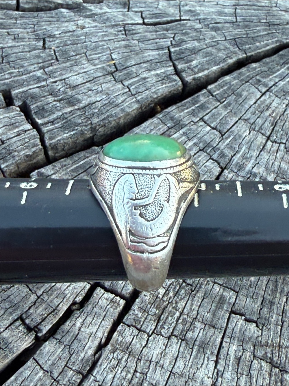Sterling Silver Siren/Mermaid Ring - Picture 8 of 9